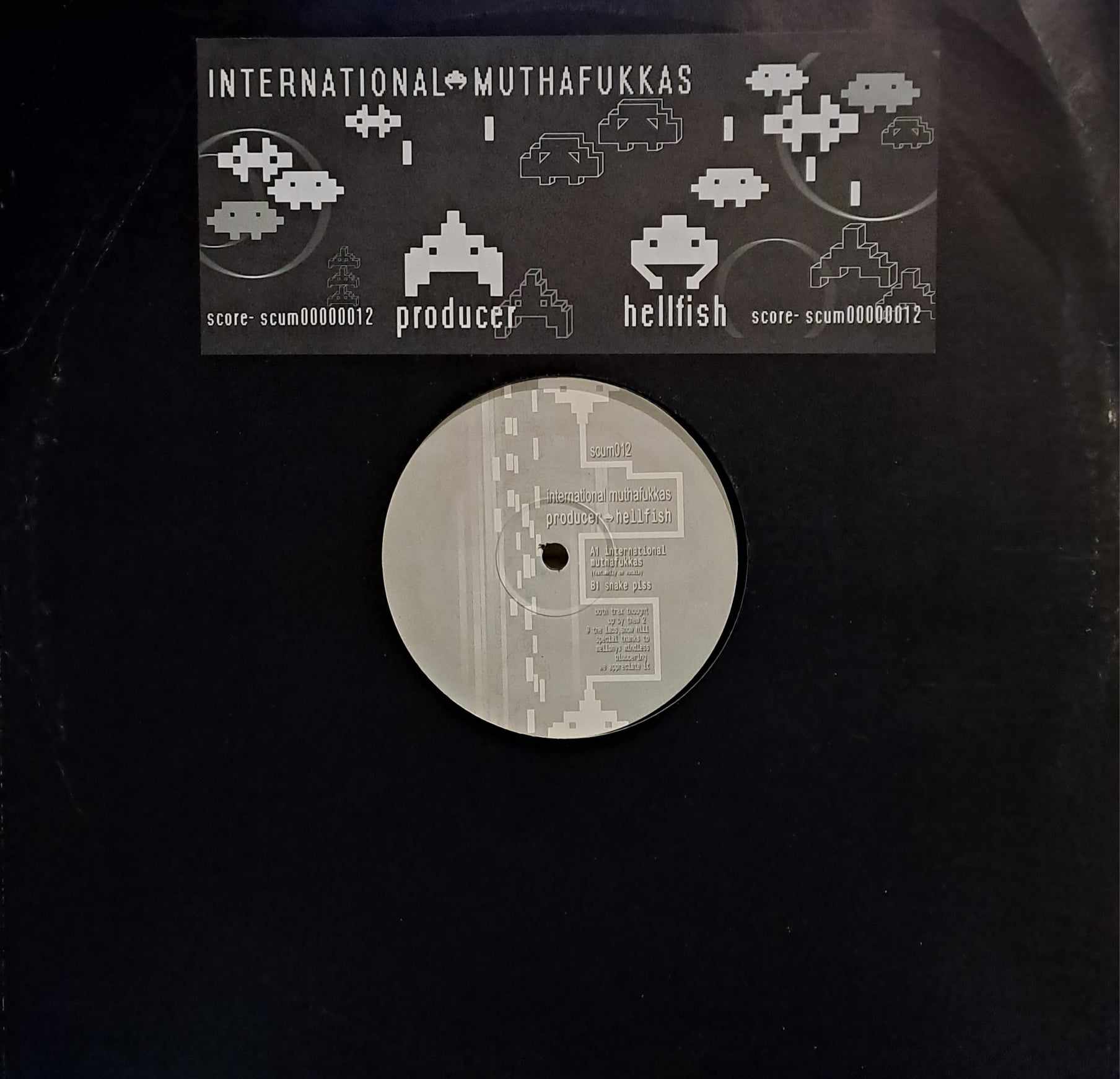 Rebelscum 12 - vinyle hardcore